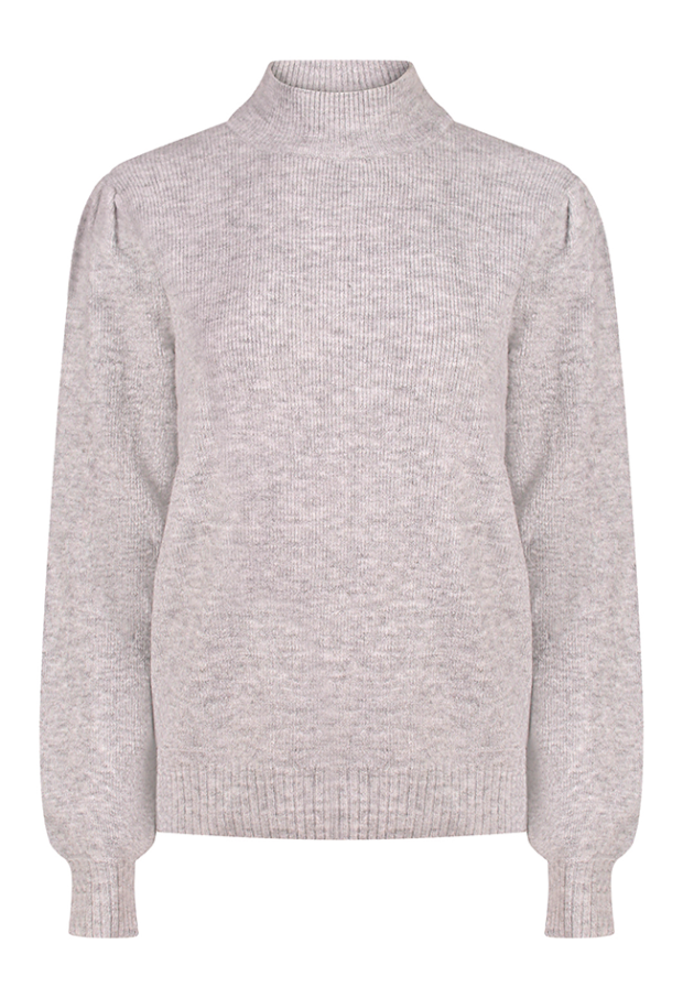 Citylife Dames Truien light grey melee W20381/LSW-66632