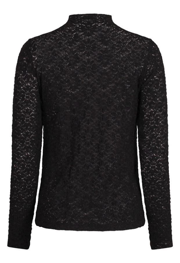 Lizzi Lou Dames Tops lange mouw black W20383/LT-69416