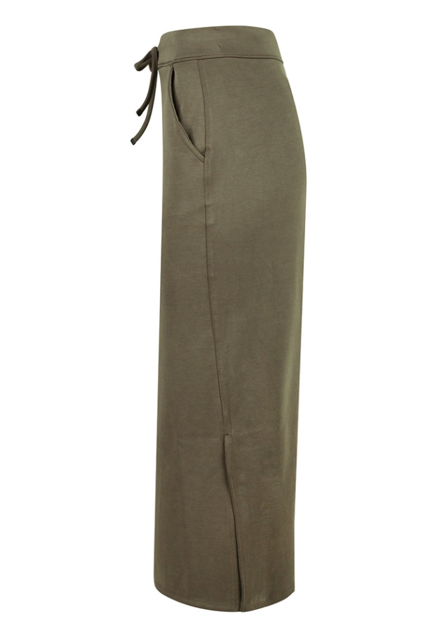 Citylife Dames Rokken khaki W20536/703449 Citylife Dames Rokken khaki W20536/703449