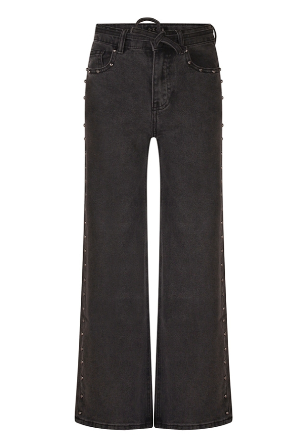 W20203/Beaudenim Black denim