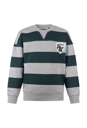 Ravagio Jongens Sweaters teal green W20277/Boef Ravagio Jongens Sweaters teal green W20277/Boef