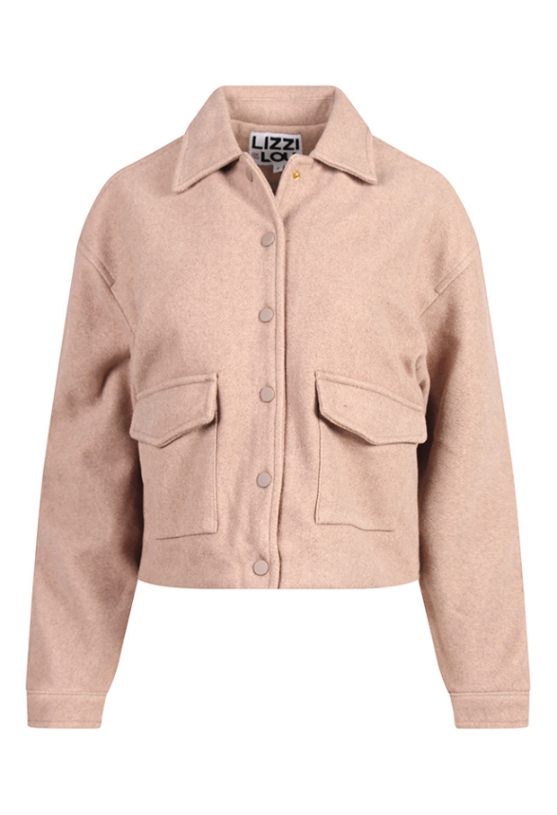 Lizzi Lou Dames Jacks taupe melee W20093/Beruni lds Lizzi Lou Dames Jacks taupe melee W20093/Beruni lds