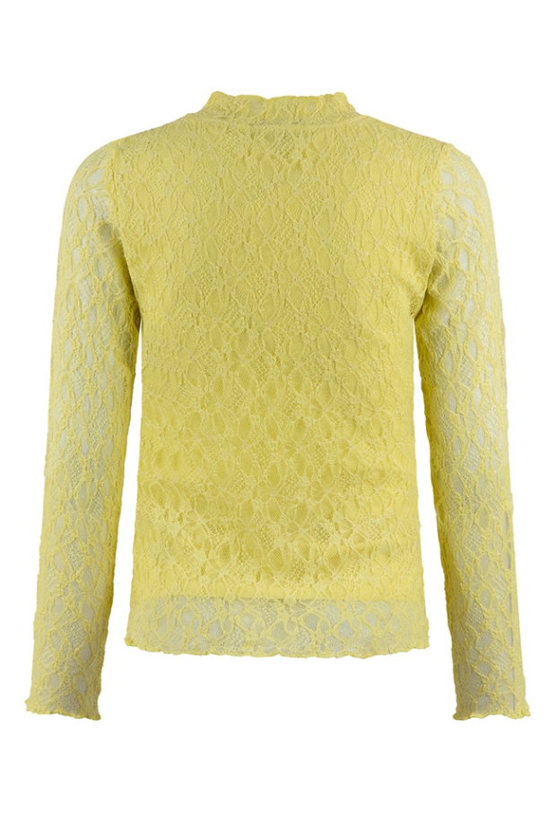 D-zine Meisjes Tops lange mouw lime W20122/Bilou D-zine Meisjes Tops lange mouw lime W20122/Bilou