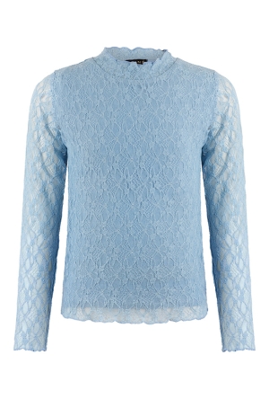 D-zine Meisjes Tops lange mouw clear sky W20122/Bilou D-zine Meisjes Tops lange mouw clear sky W20122/Bilou