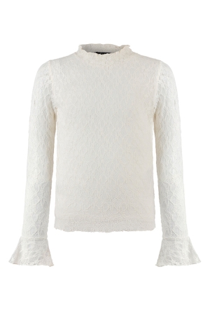 D-zine Meisjes Tops lange mouw cloud dancer W20123/Bilou B