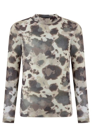 D-zine Meisjes Tops lange mouw ecru W20124/Bieneke D-zine Meisjes Tops lange mouw ecru W20124/Bieneke