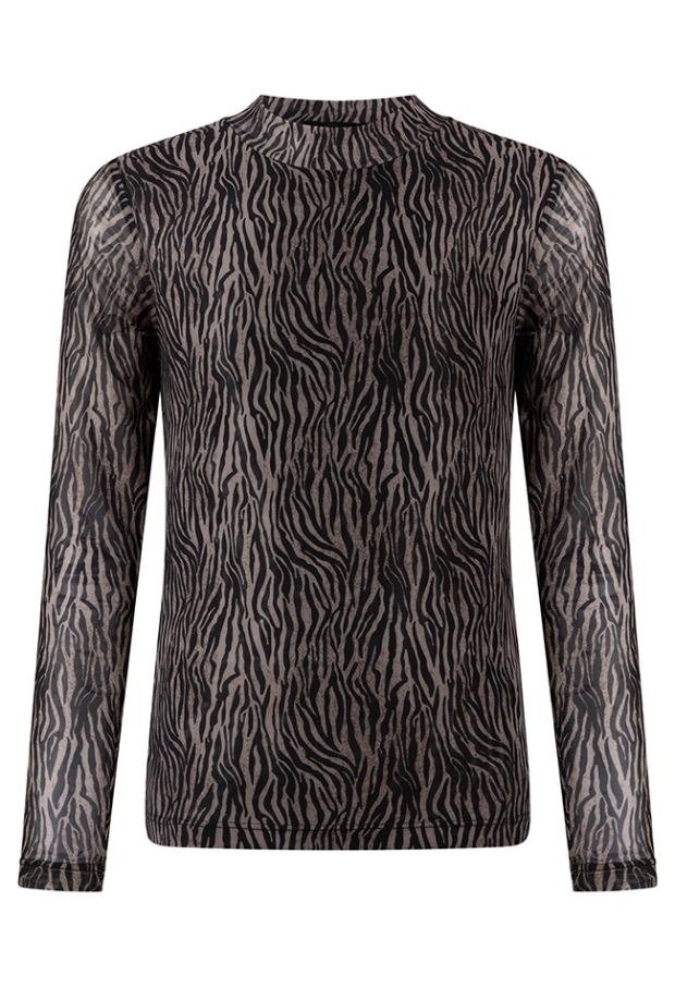 D-zine Meisjes Tops lange mouw sand W20124/Bieneke D-zine Meisjes Tops lange mouw sand W20124/Bieneke