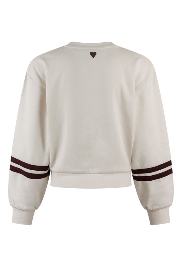 D-zine Dames Sweaters sand melee W20127/Belinay D-zine Dames Sweaters sand melee W20127/Belinay