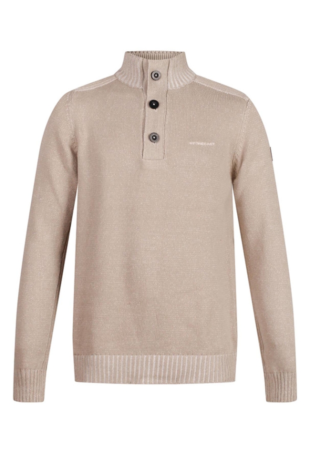 Stonecast Heren Truien beige melee W20478/Barmand men Stonecast Heren Truien beige melee W20478/Barmand men