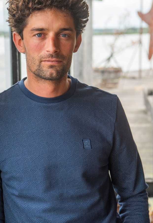 Stonecast Heren Sweaters navy W20489/Borjan men Stonecast Heren Sweaters navy W20489/Borjan men