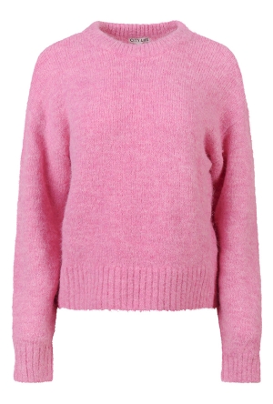 Citylife Dames Truien fel roze melee W20448/Alice