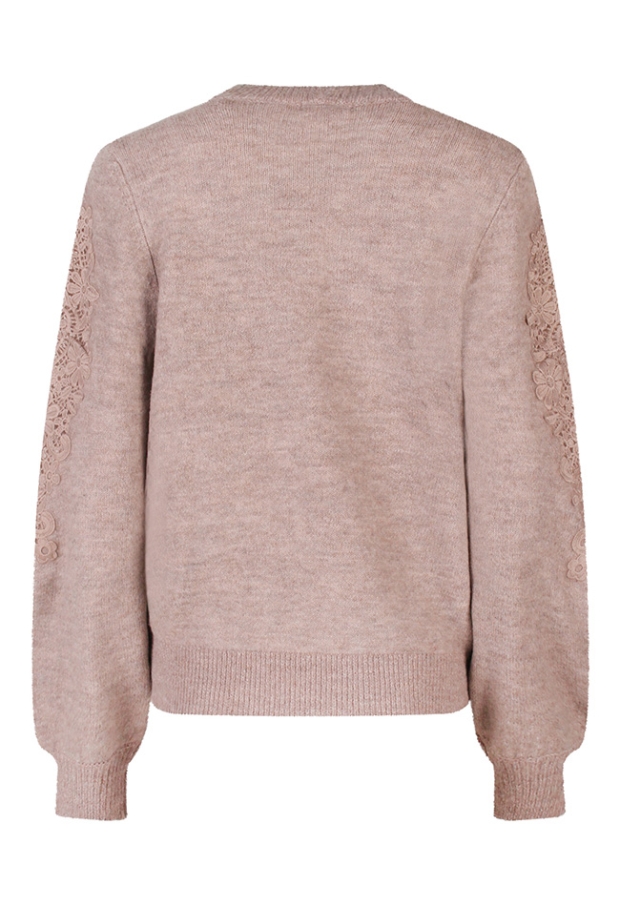 Citylife Dames Truien taupe melee W20452/Nora Citylife Dames Truien taupe melee W20452/Nora