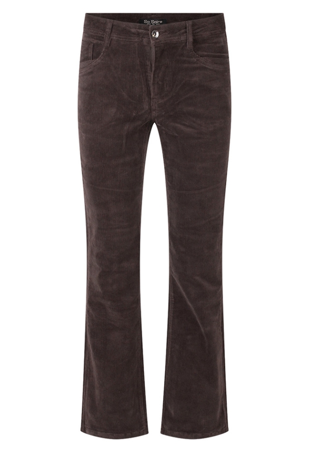 So Soire Dames Lange broeken dark brown W20416/Fanny 32