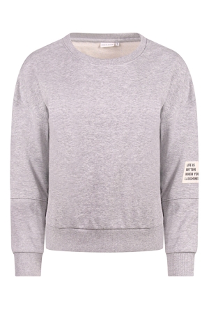 Citylife Dames Sweaters ligth grey melee W20438/213868