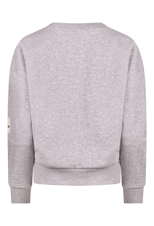 Citylife Dames Sweaters ligth grey melee W20438/213868 Citylife Dames Sweaters ligth grey melee W20438/213868