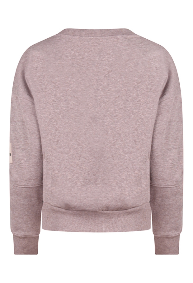 Citylife Dames Sweaters taupe melee W20438/213868 Citylife Dames Sweaters taupe melee W20438/213868