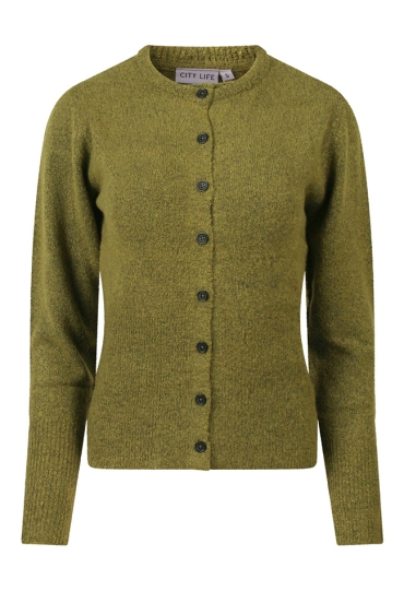 Citylife Dames Vesten groen W20439/304689