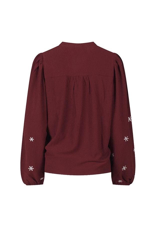 Lizzi Lou Dames Tops lange mouw cabernet W20454/Daphne Lizzi Lou Dames Tops lange mouw cabernet W20454/Daphne
