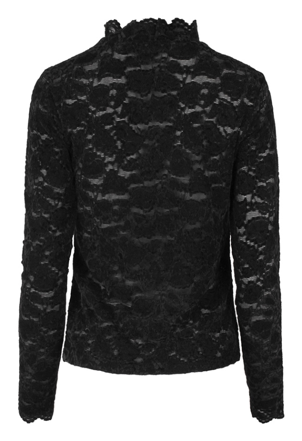 Lizzi Lou Dames Tops lange mouw black W20455/Mira Lizzi Lou Dames Tops lange mouw black W20455/Mira