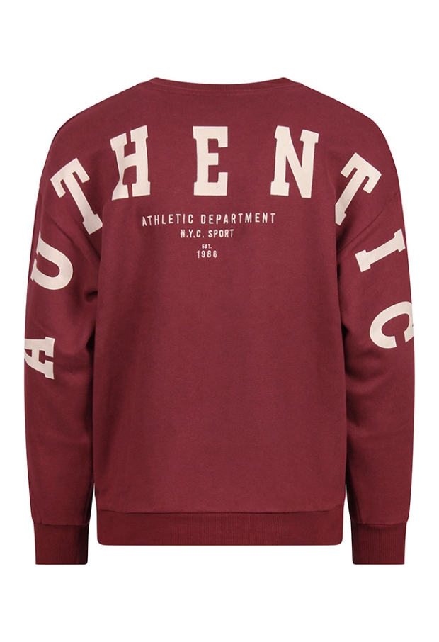 Unlocked Jongens Sweaters deep red W20540/544112