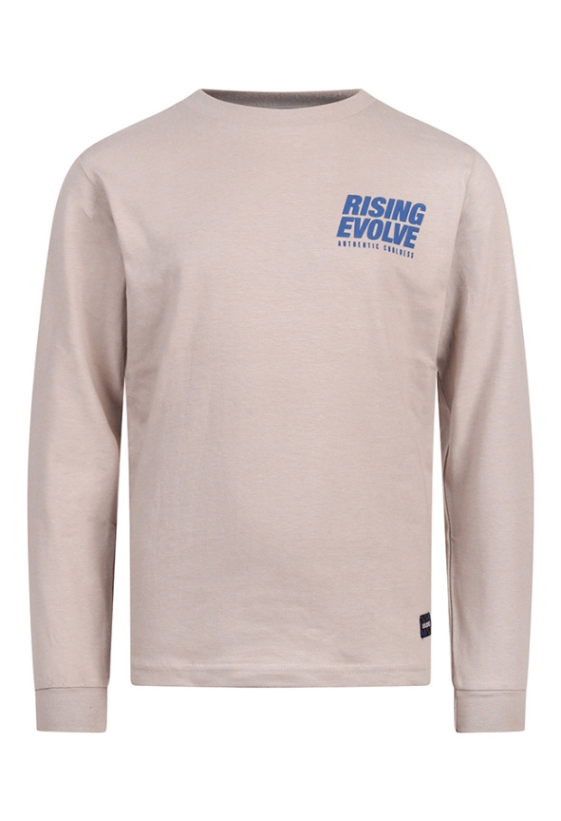 Unlocked Jongens T-shirts lange mouw pure cashmere W20541/544133 Unlocked Jongens T-shirts lange mouw pure cashmere W20541/544133