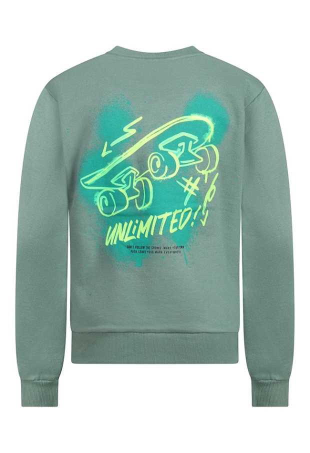 Unlocked Jongens Sweaters mint W20542/544113