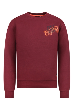 Unlocked Jongens Sweaters deep red W20542/544113
