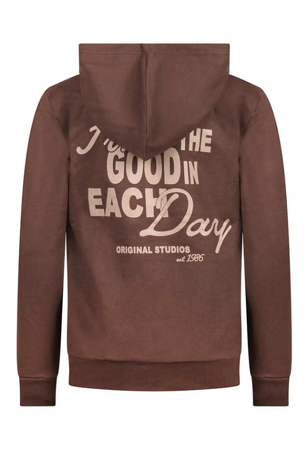 Unlocked Jongens Sweaters brown W20545/544110 Unlocked Jongens Sweaters brown W20545/544110