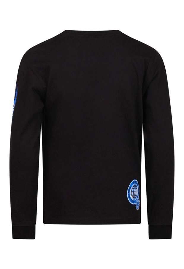 Unlocked Jongens T-shirts lange mouw black W20546/484068R