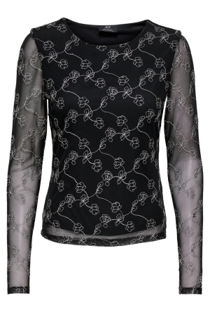 JDY Dames Tops lange mouw 177911002 15376622