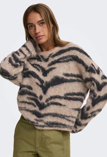 JDY 15382906 Egret/W. BLACK TIGER STRIPES 193778001 JDY 15382906 Egret/W. BLACK TIGER STRIPES 193778001
