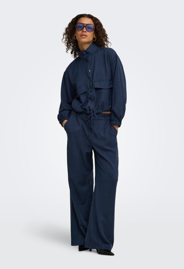 15384143 Navy Blazer/PINSTRIPE BLUE