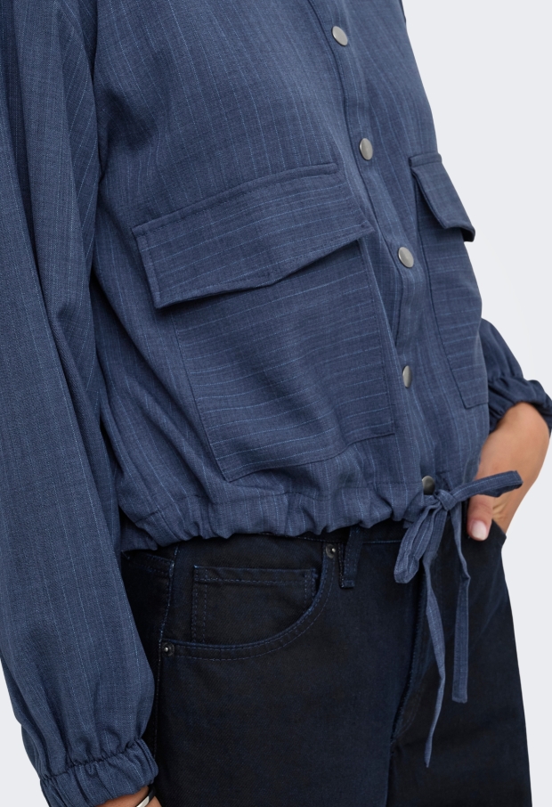 15384145 Navy Blazer/PINSTRIPE BLUE