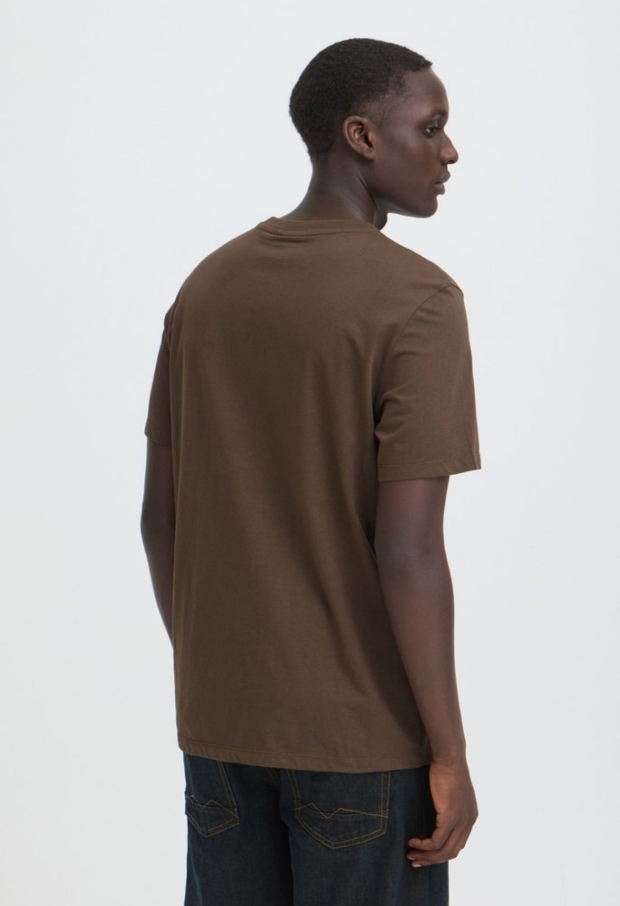 Blend Heren T-shirts korte mouw TURKISH COFFEE 20720955