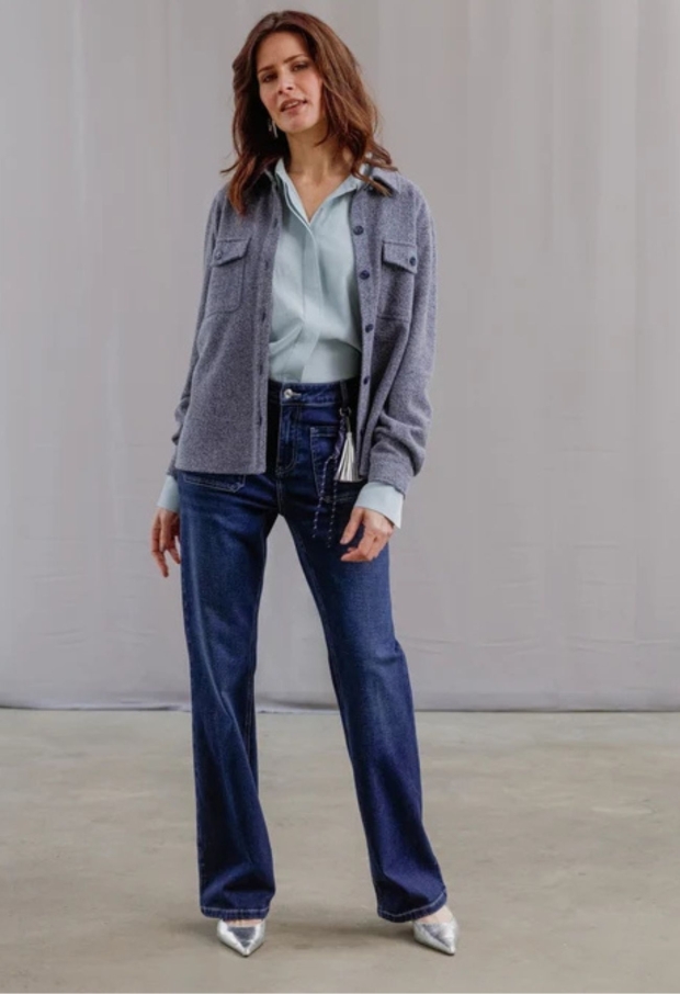 Yest Dames Jeans Dark Blue Denim 0006553 Yest Dames Jeans Dark Blue Denim 0006553