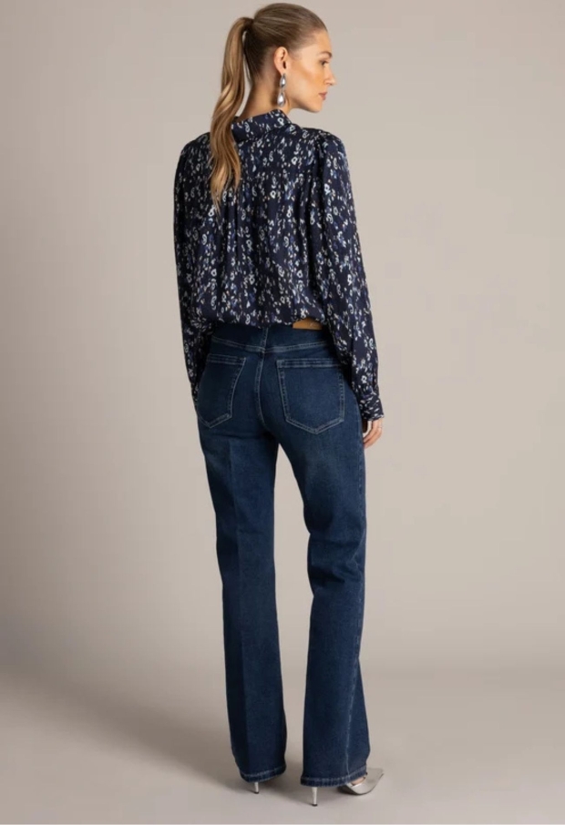 Yest Dames Jeans Dark Blue Denim 0006553 Yest Dames Jeans Dark Blue Denim 0006553