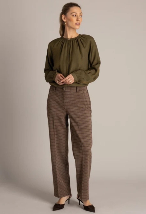 Yest Dames Blouses Olive Green 0006561 Yest Dames Blouses Olive Green 0006561