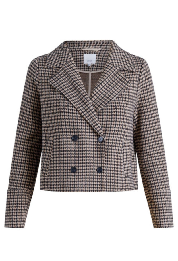 Yest Dames Blazers Brown/Multi-Colour 0006723