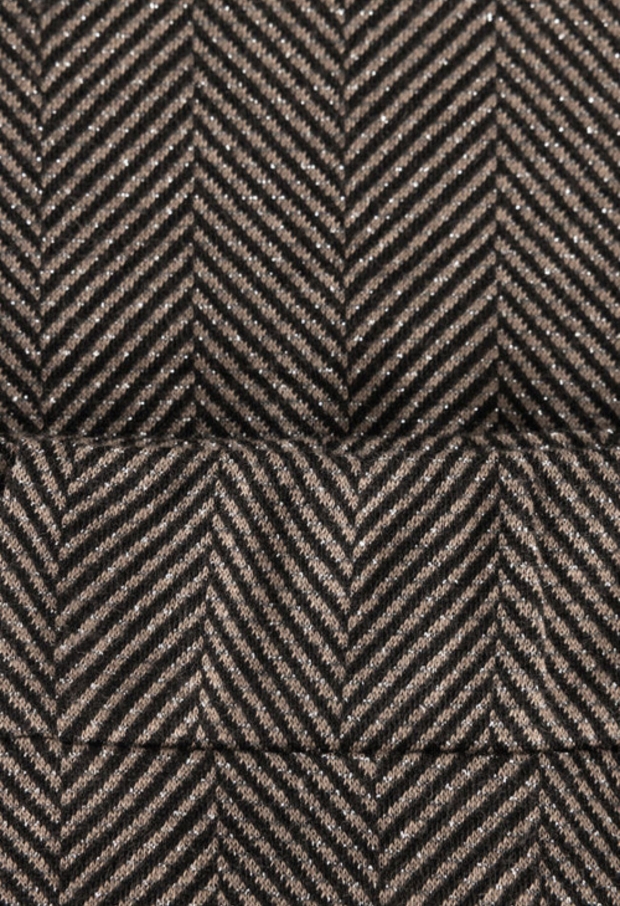 Yest Dames Lange broeken Black/Taupe Grey 0006654