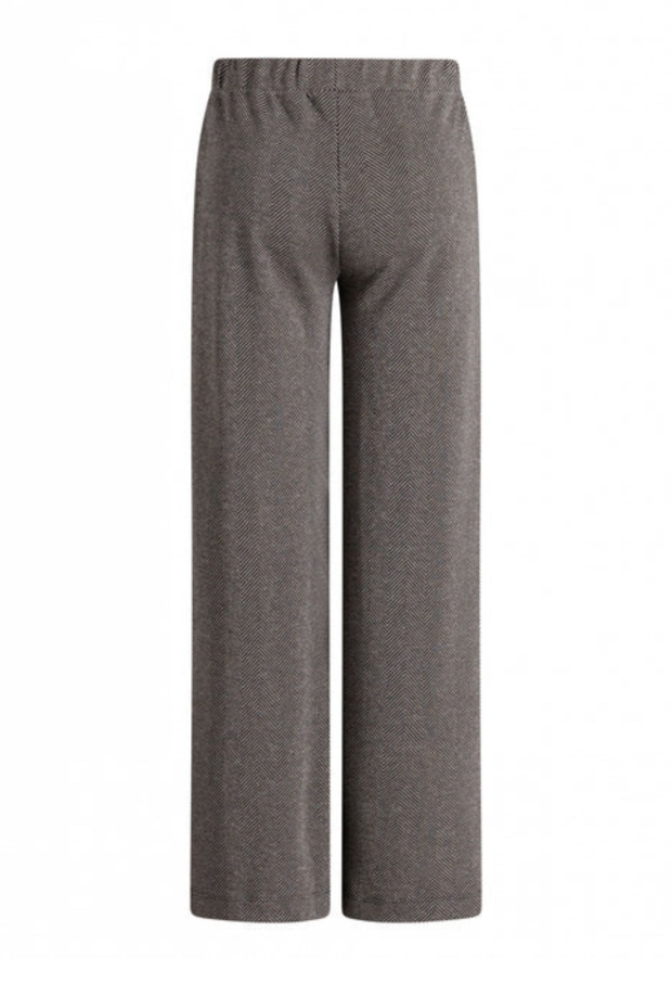 Yest Dames Lange broeken Black/Taupe Grey 0006654