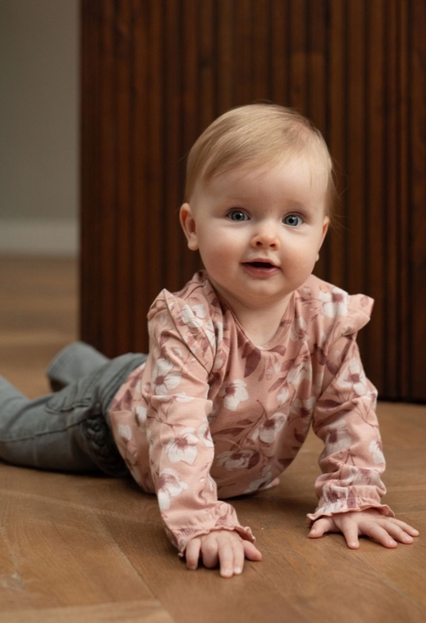 Dirkje Baby meisjes Jeans Denim mid. gray M60443-35 Dirkje Baby meisjes Jeans Denim mid. gray M60443-35