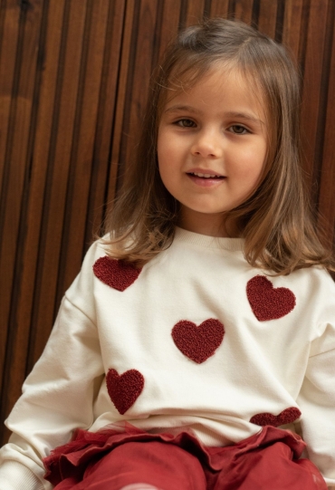 Dirkje Baby meisjes Sweaters ecru M60475-35