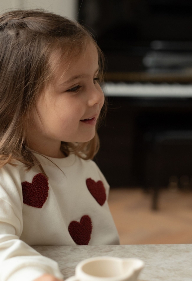 Dirkje Baby meisjes Sweaters Antique white M60475-35 Dirkje Baby meisjes Sweaters Antique white M60475-35