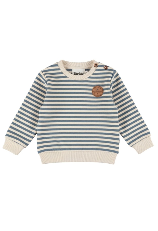 Dirkje Baby jongens Sweaters Ocean mist M60668-35