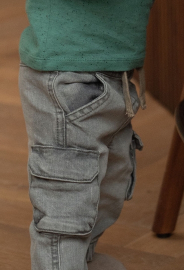 Dirkje Baby jongens Jeans grijs M60684-35