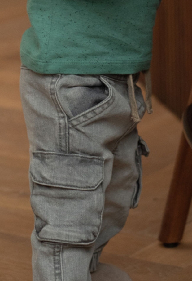 Dirkje Baby jongens Jeans Denim mid. gray M60684-35 Dirkje Baby jongens Jeans Denim mid. gray M60684-35