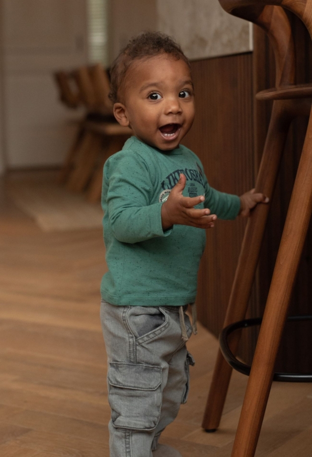 Dirkje Baby jongens Jeans Denim mid. gray M60684-35 Dirkje Baby jongens Jeans Denim mid. gray M60684-35