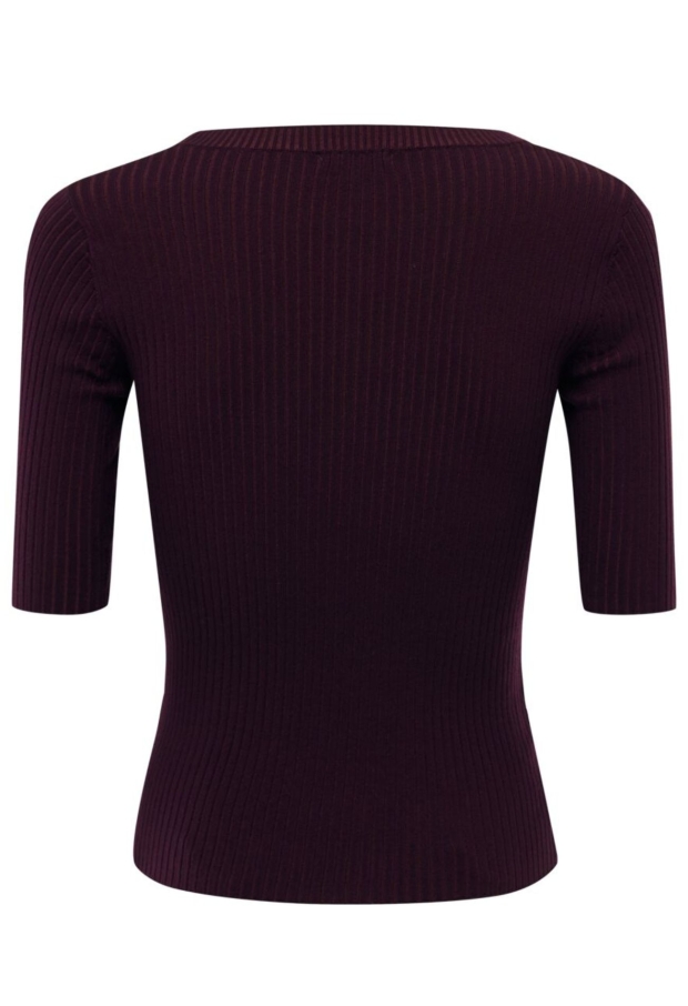 Mexx Dames Truien korte mouw Burgundy MF006607263W Mexx Dames Truien korte mouw Burgundy MF006607263W