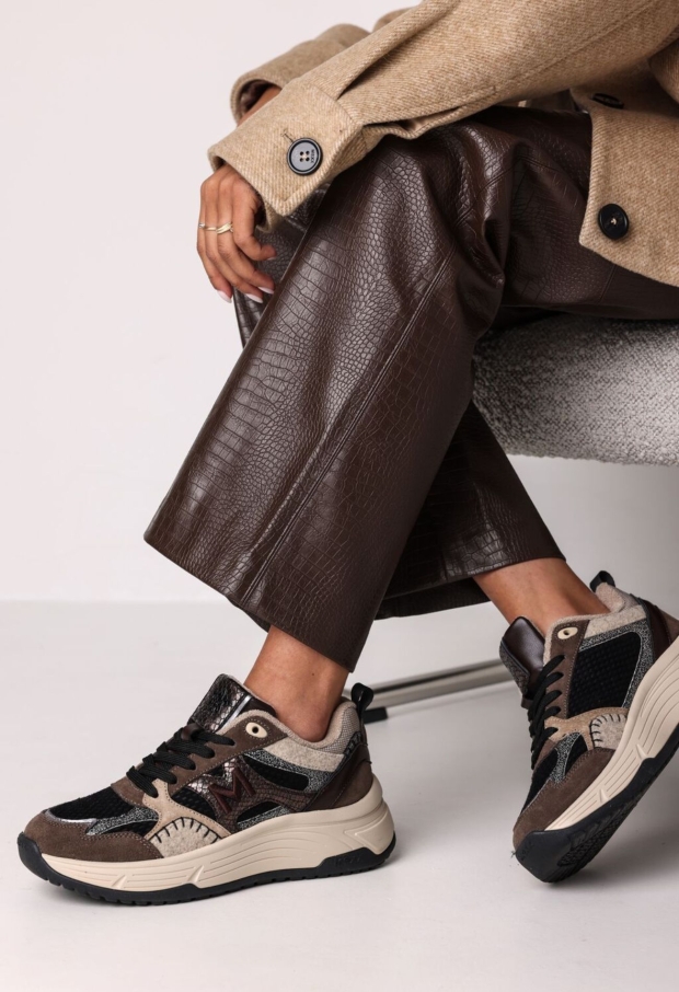 Mexx Dames Schoenen Taupe/Black MI001000863W Mexx Dames Schoenen Taupe/Black MI001000863W