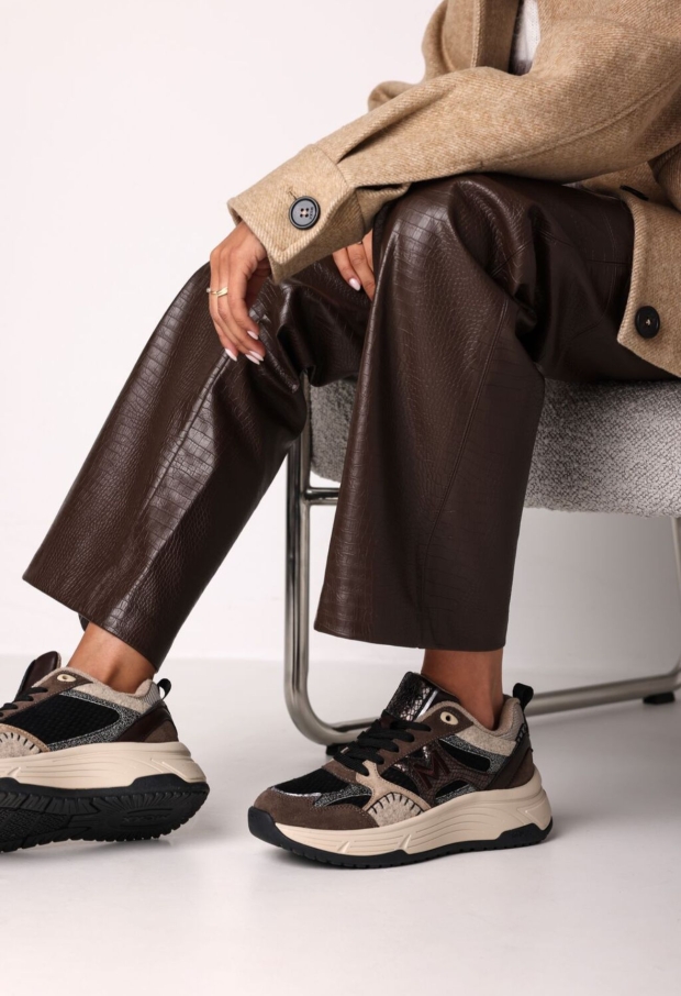 Mexx Dames Schoenen Taupe/Black MI001000863W Mexx Dames Schoenen Taupe/Black MI001000863W